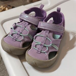 Oshkosh Purple Sparkle Sandals